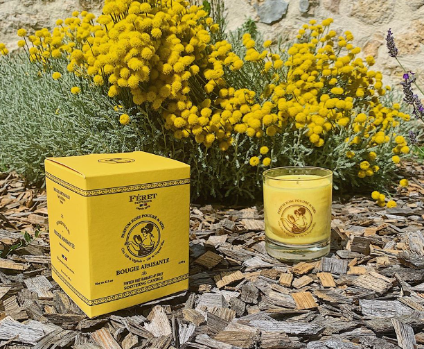 Feret Parfumeur Soothing Candle - Rose and Honey
