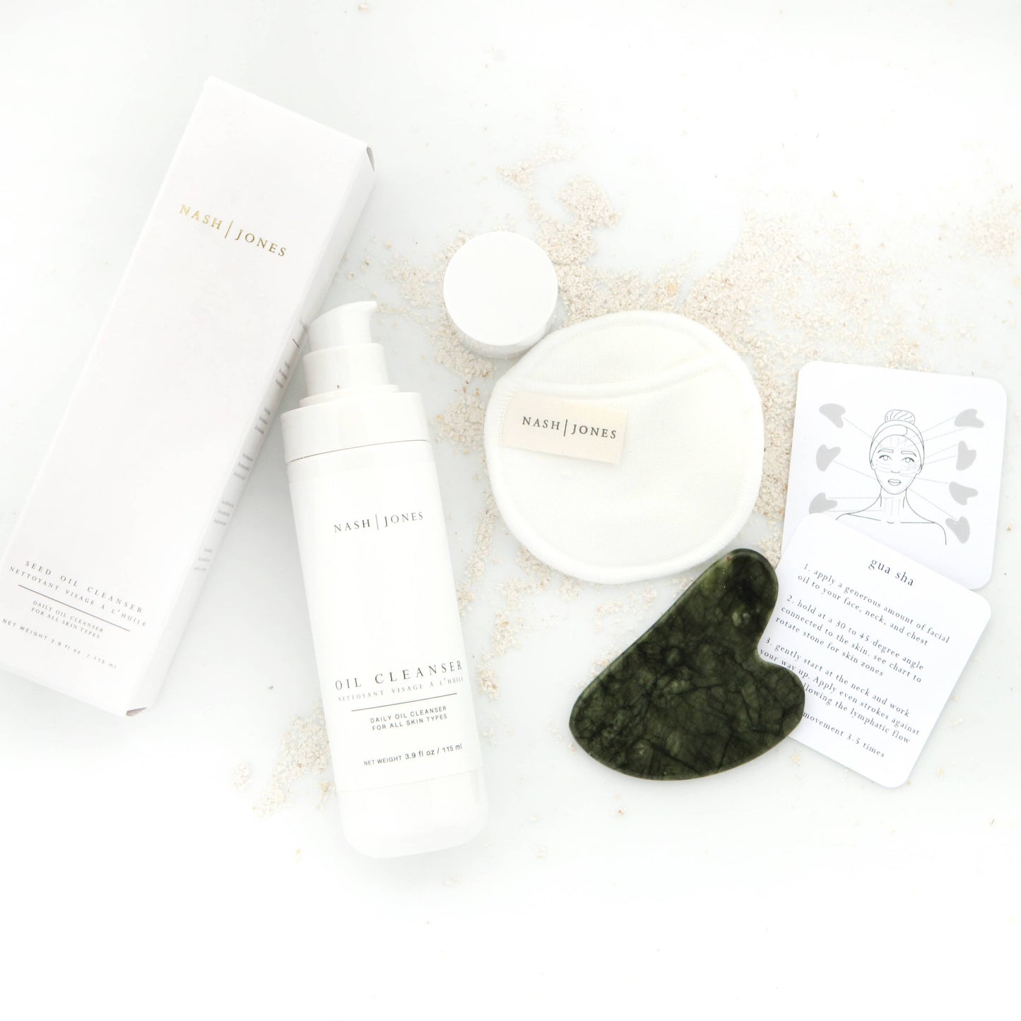 Nash + Jones Seed Cleansing Oil: Clean ingredient Face Oil Cleanser