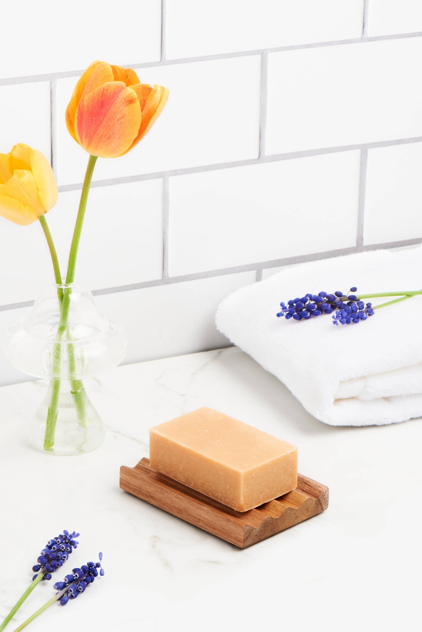 Sunniemade Teak Rectangular Zig Zag Soap Dish