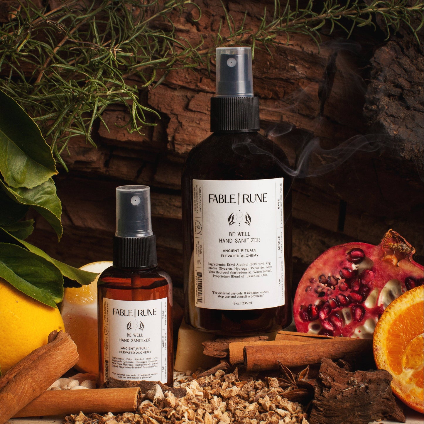 Fablerune Hand Sanitizing Mist - Be Well: 2oz