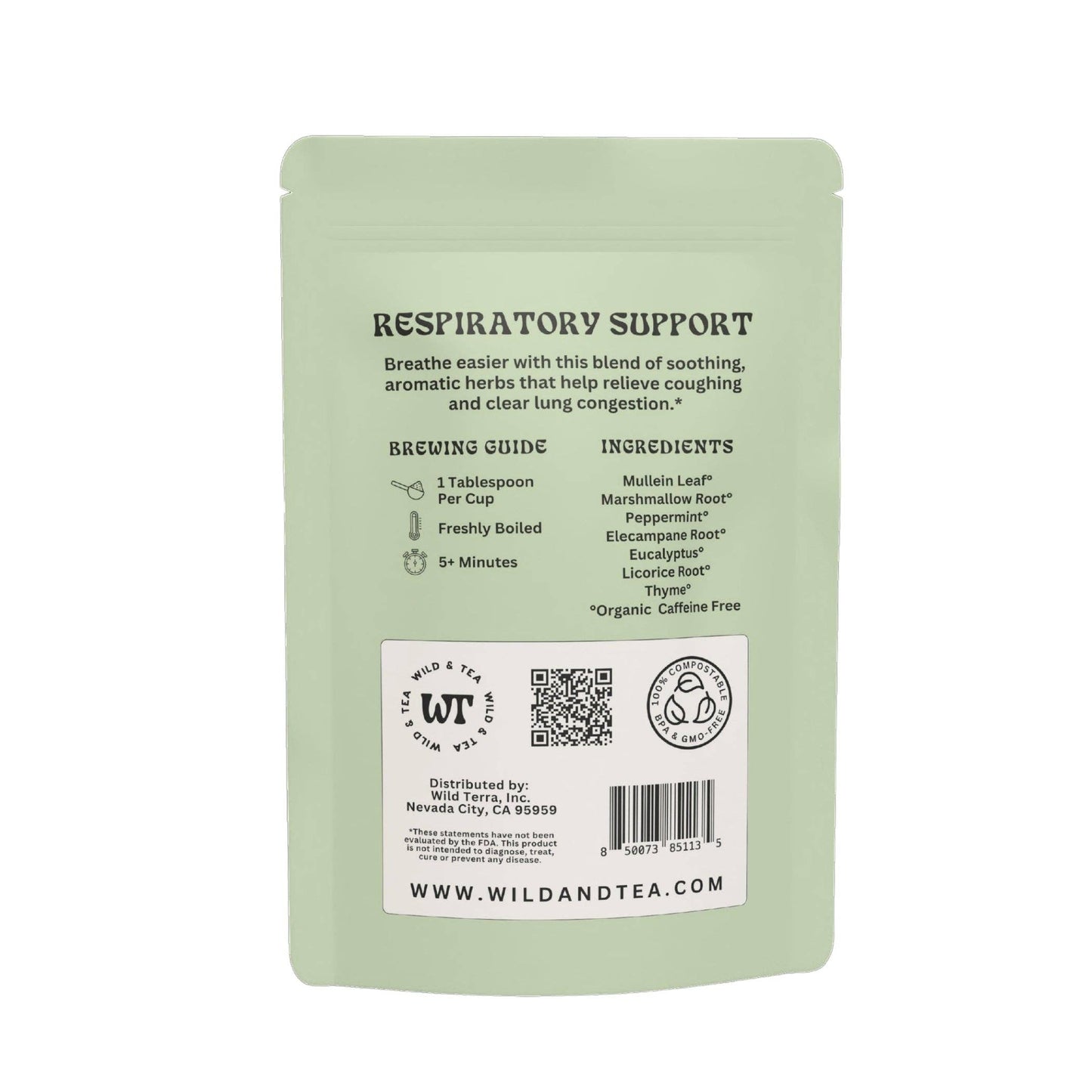 Wild & Tea Respiratory Support Herbal Tea