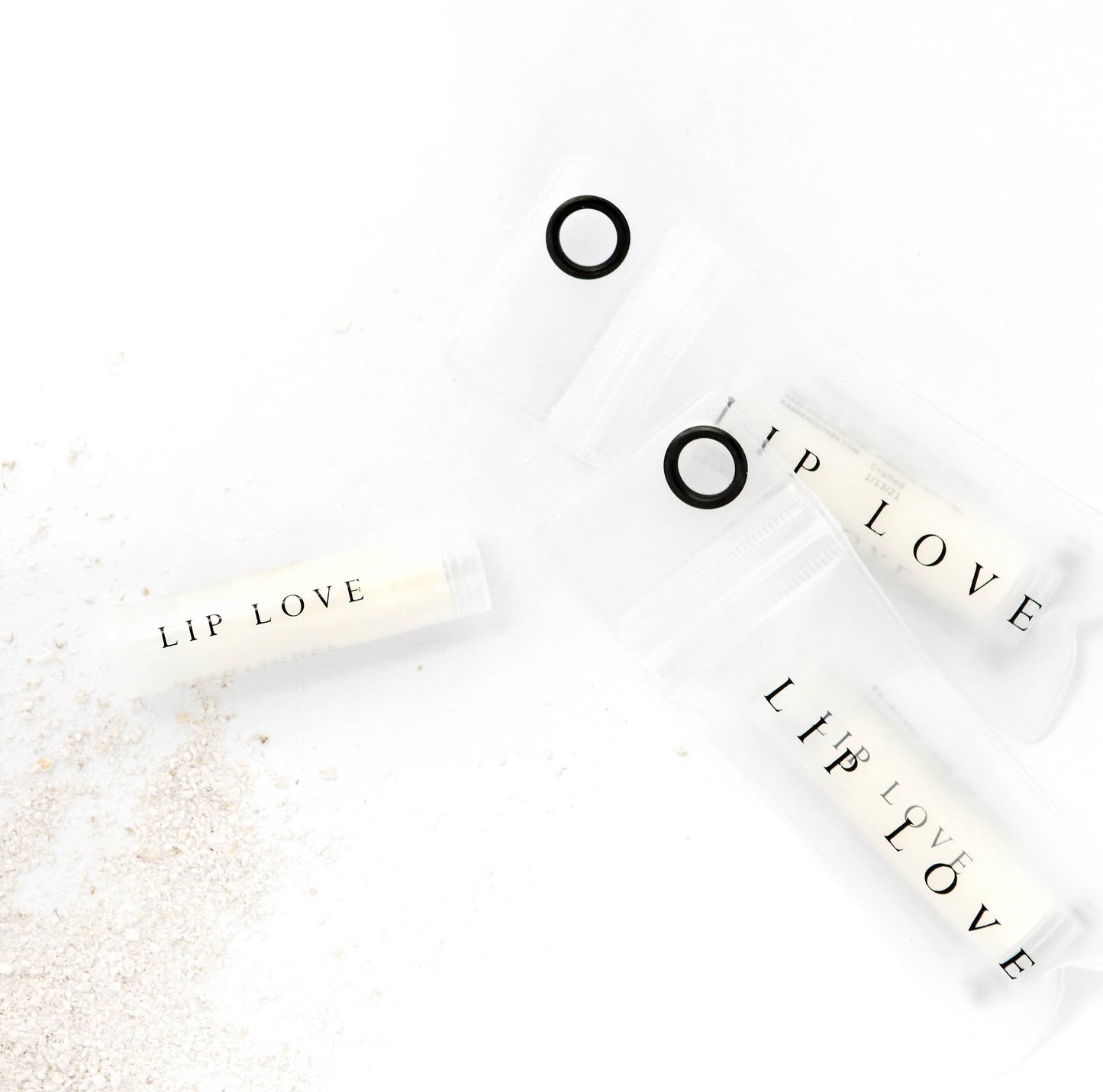 Nash + Jones Lip Love: Clean Ingredient Lip Balm: Keychain Bag