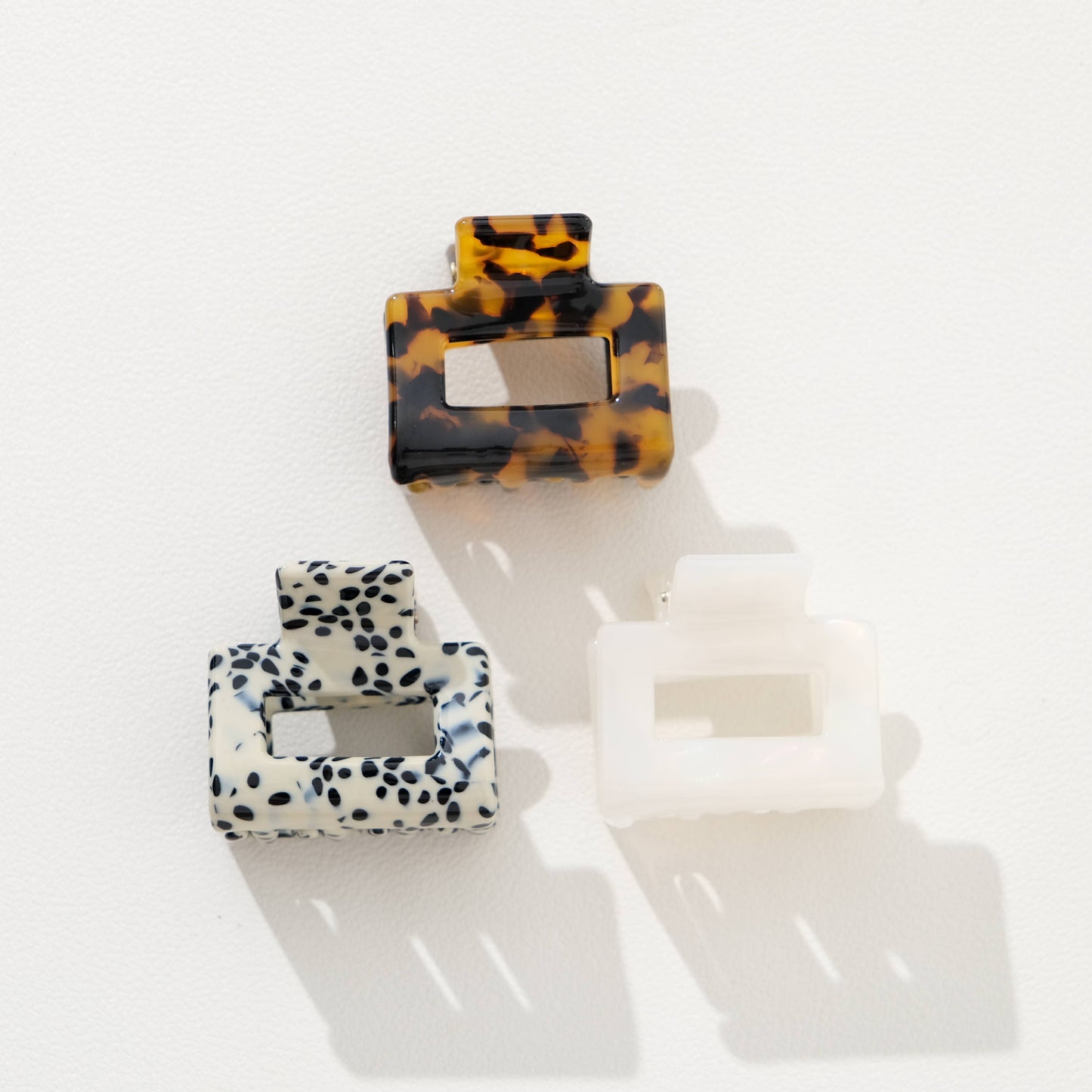 Simone Mini Core Classic Square Claw Clip - Mini: Assorted