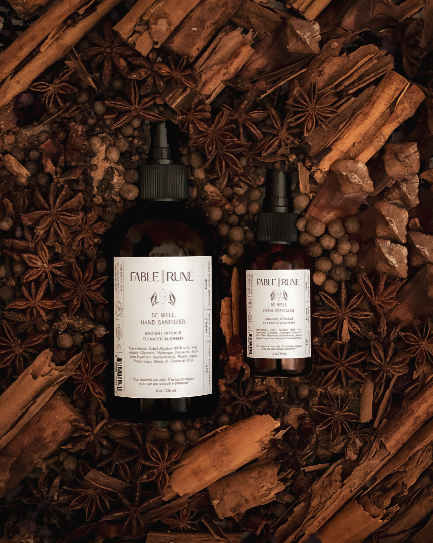 Fablerune Hand Sanitizing Mist - Be Well: 2oz