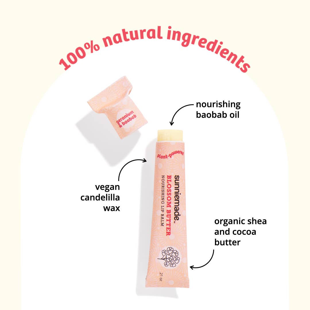 Sunniemade Blossom Butter Nourishing Lip Balm