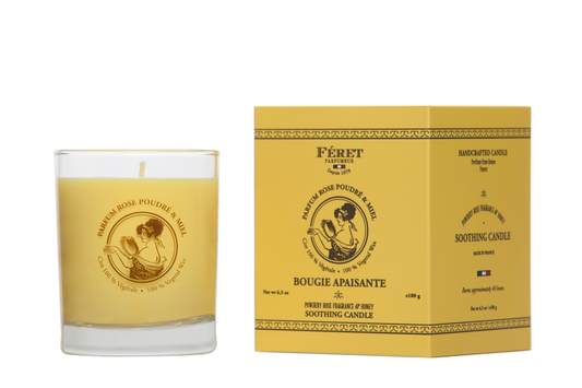 Feret Parfumeur Soothing Candle - Rose and Honey