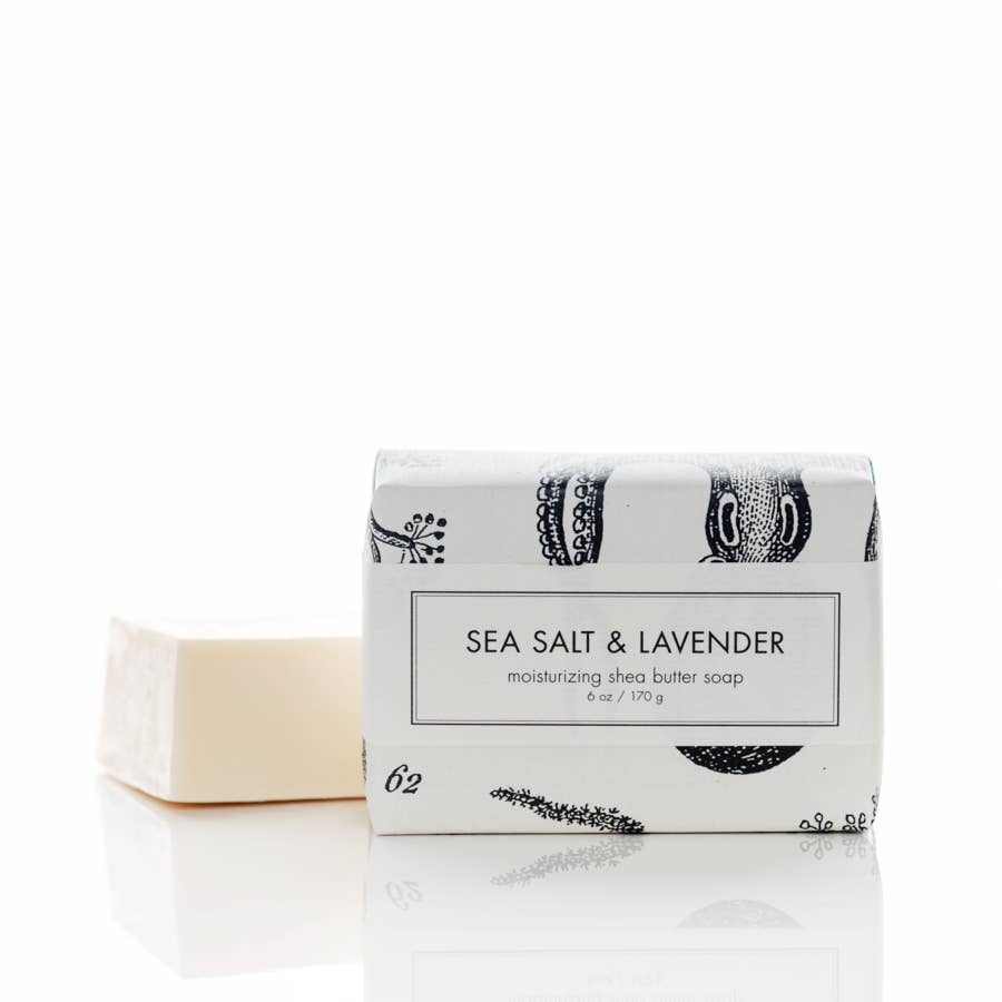 Formulary 55 Sea Salt & Lavender Shea Butter Soap - Bath Bar
