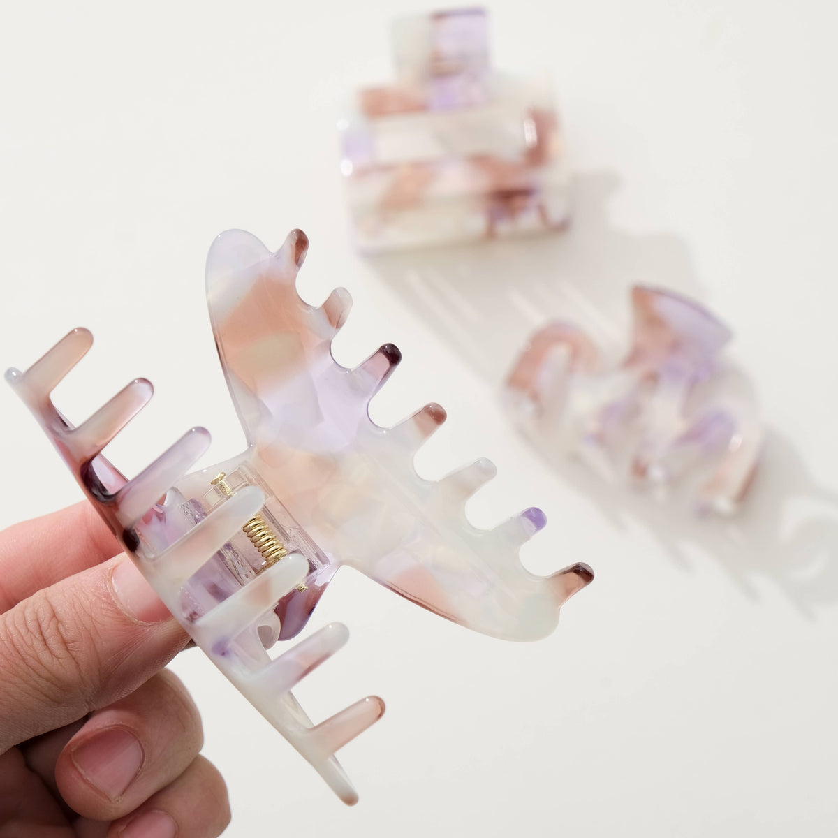 Lilac Cloud S/M - Assorted Claw Clips: Assorted