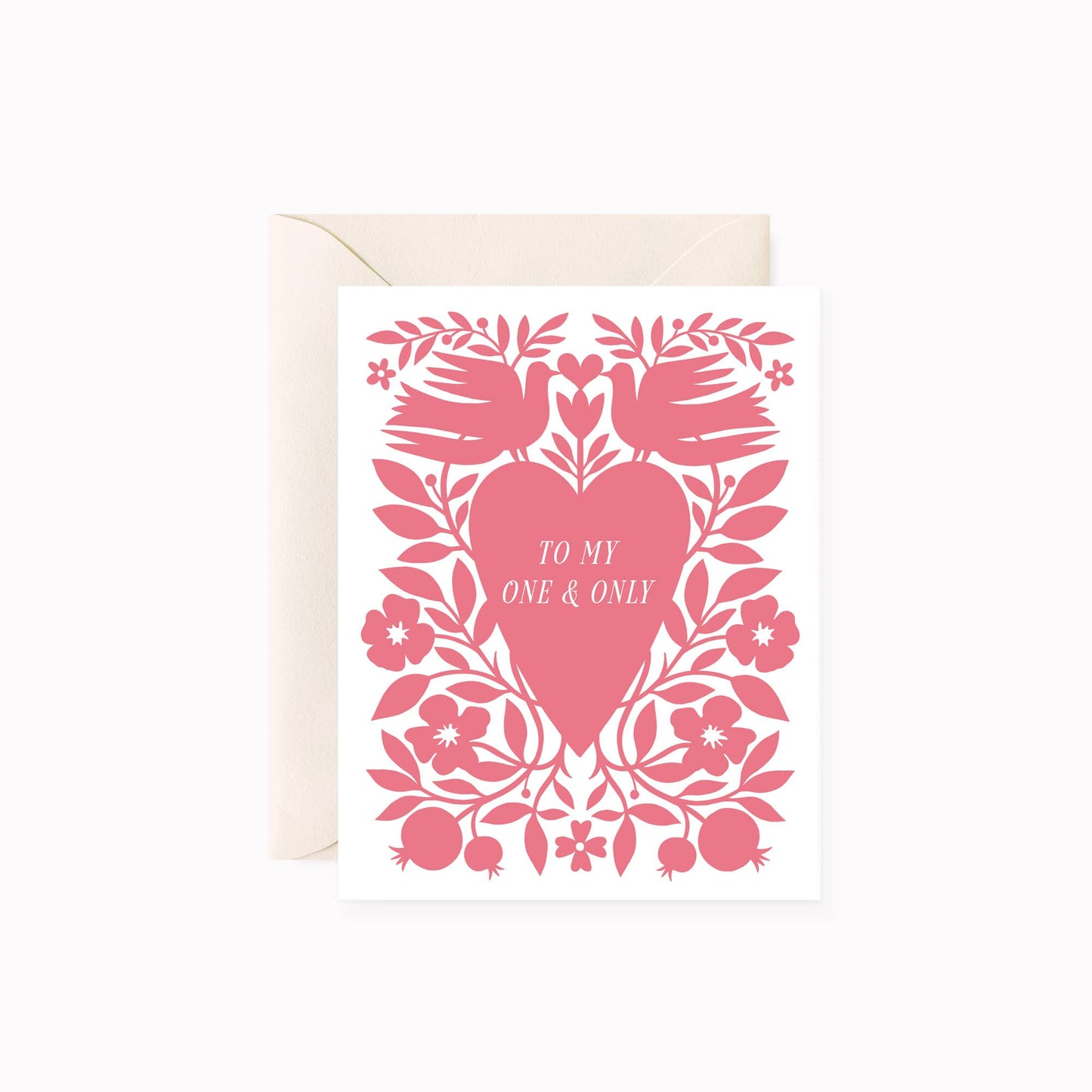 To My One and Only Card