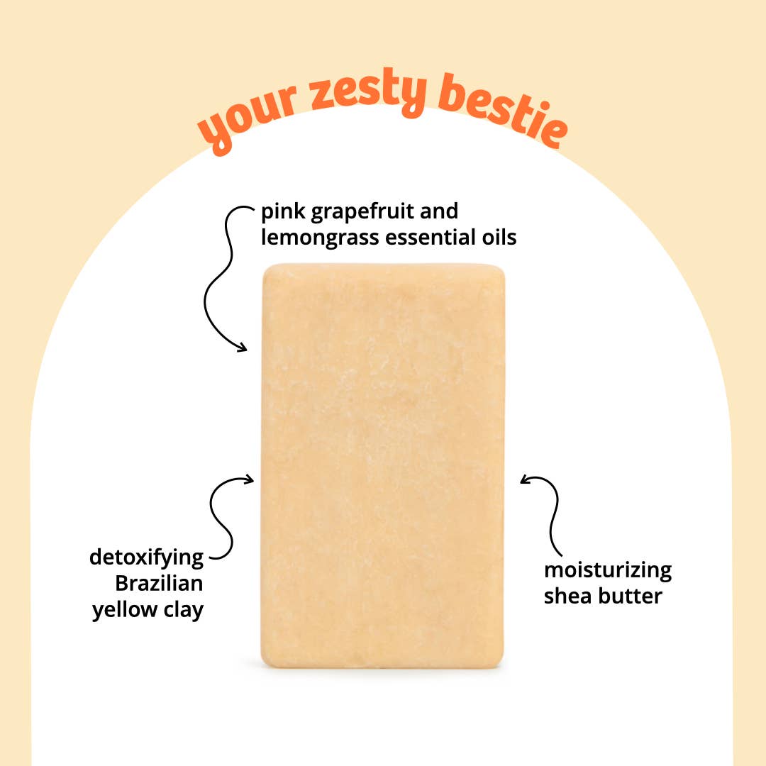 Sunniemade Main Squeeze Moisturizing Hand & Body Bar Soap