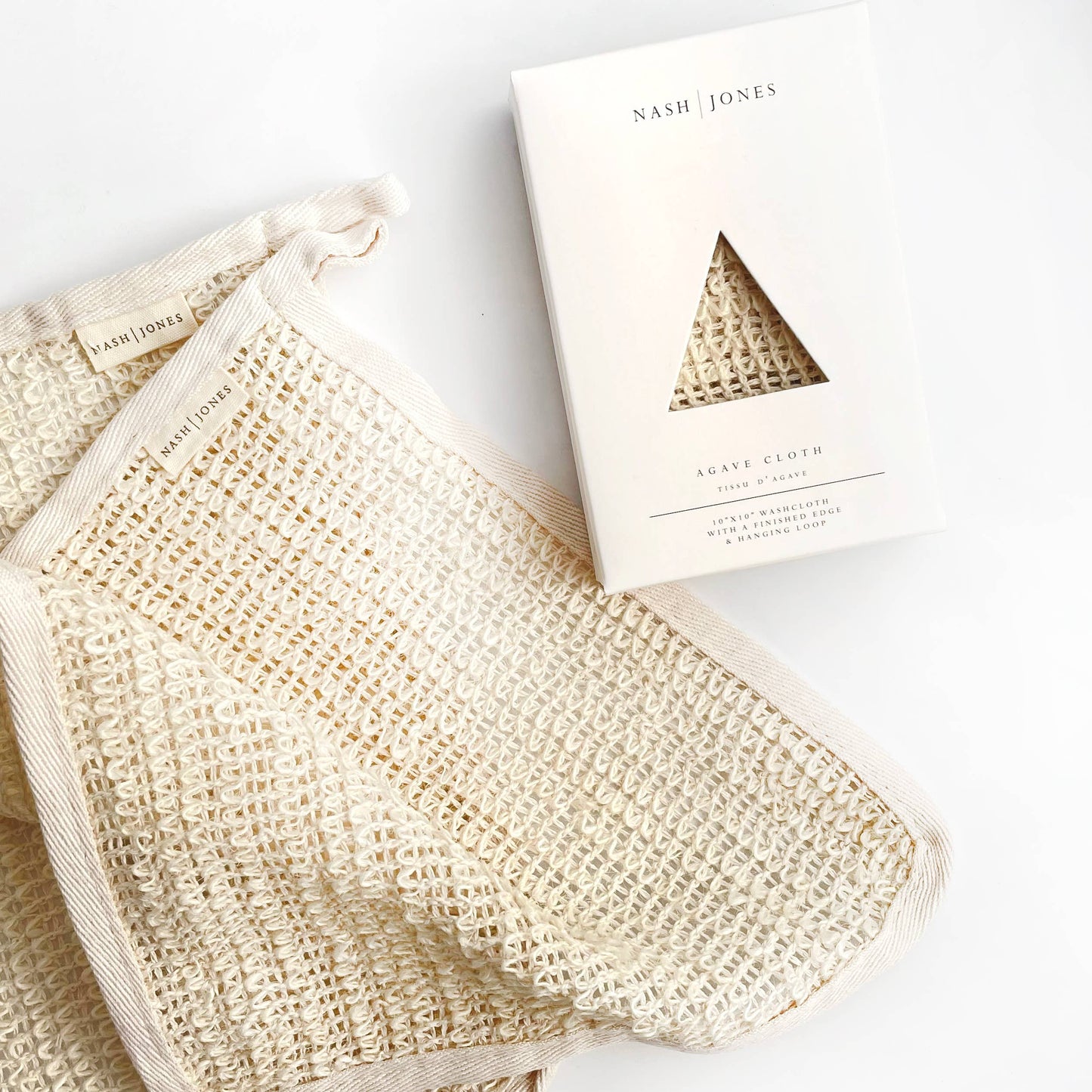 Nash + Jones Agave Sisal Exfoliation Washcloth