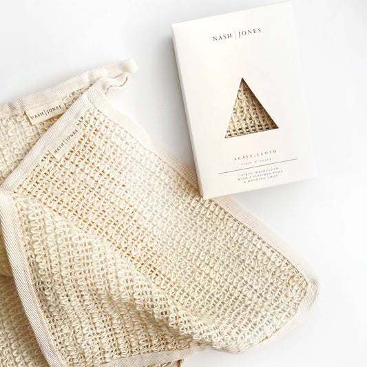 Nash + Jones Agave Sisal Exfoliation Washcloth