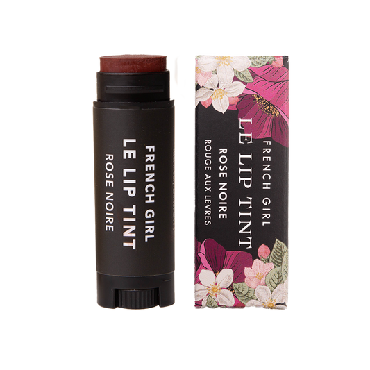 French Girl Tinted Lip Balm |  Rose Noire | Organic, Vegan, Hydrating