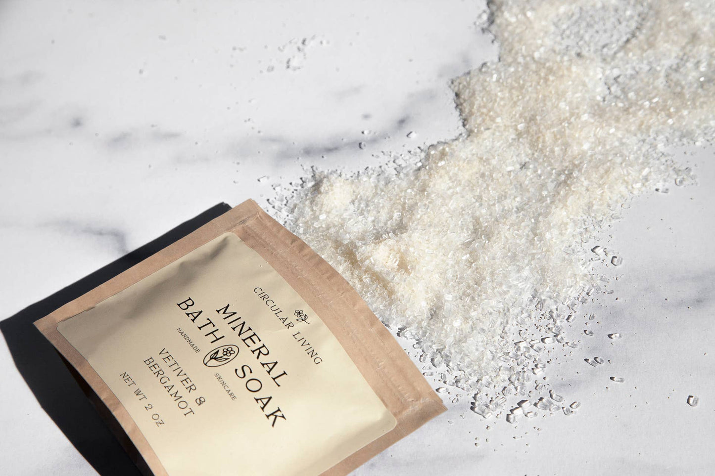 Circular Living Mineral Bath Soak Sachet, Vetiver & Bergamot