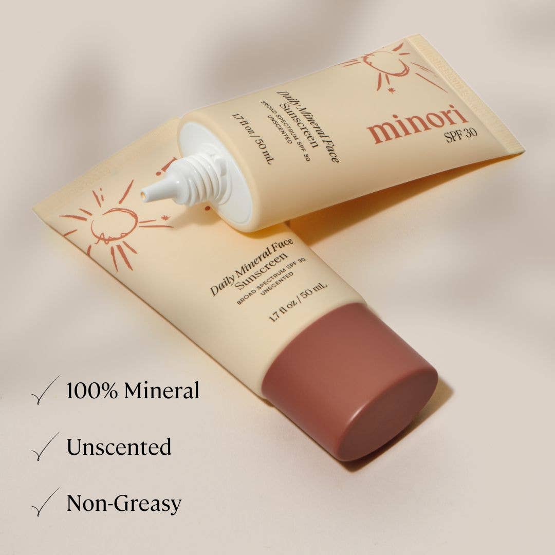 Minori Daily Mineral Face Sunscreen — SPF 30