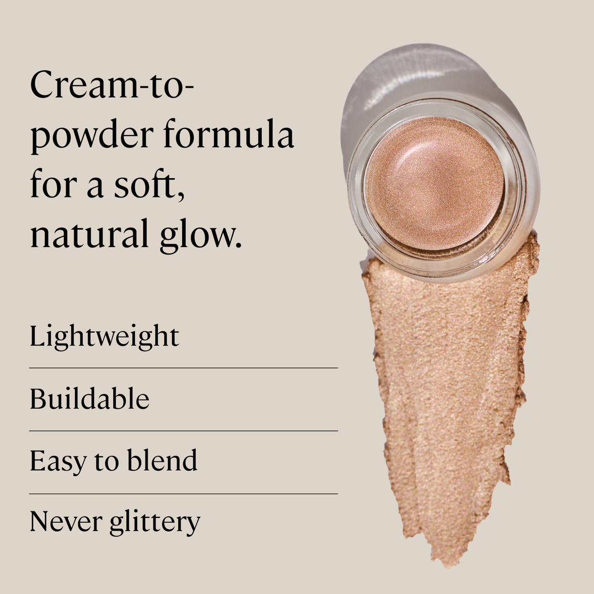Minori Cream Highlighter — Champagne