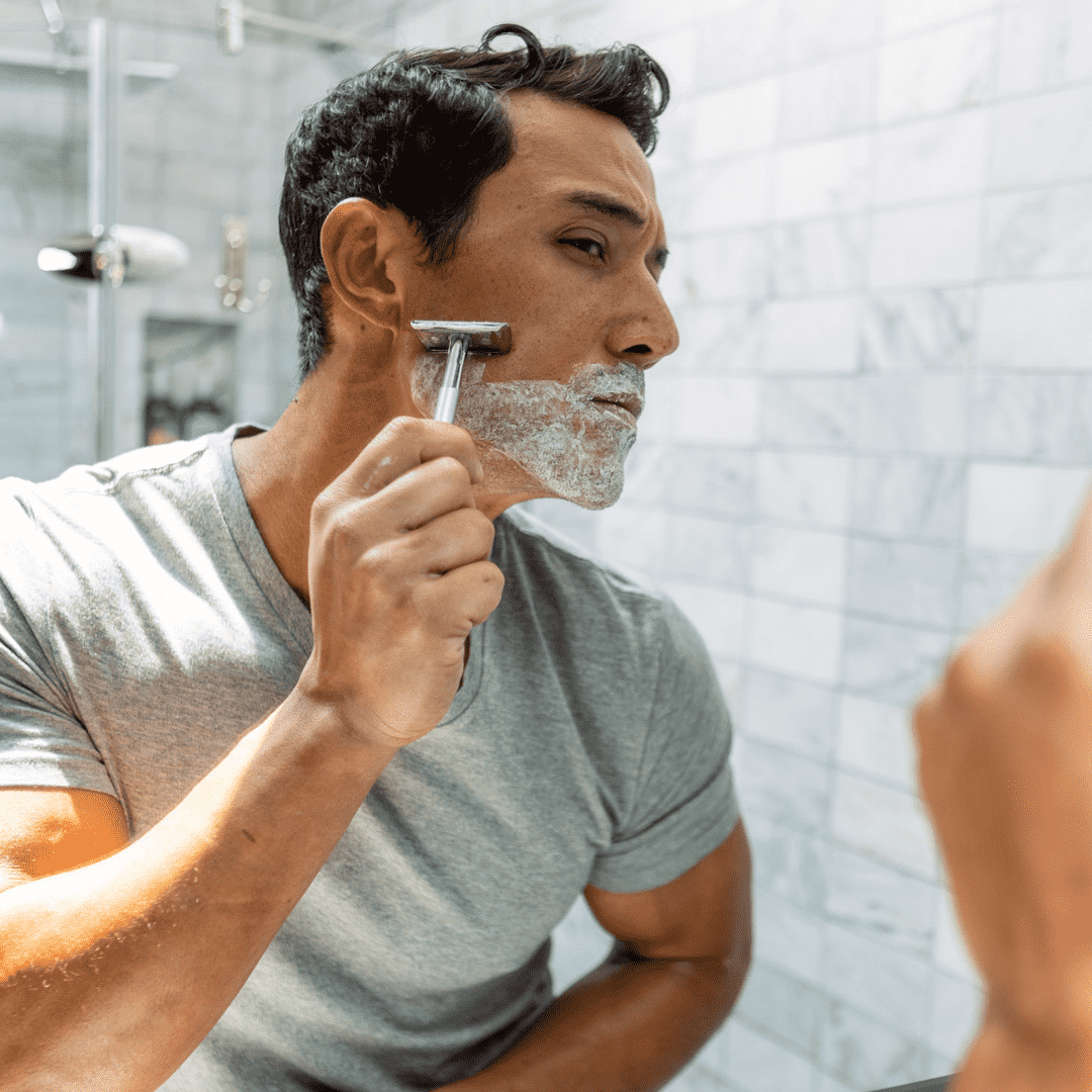 Oars + Alps Soothing Men's Shave Cream, with Vitamin E and Coconut Oil