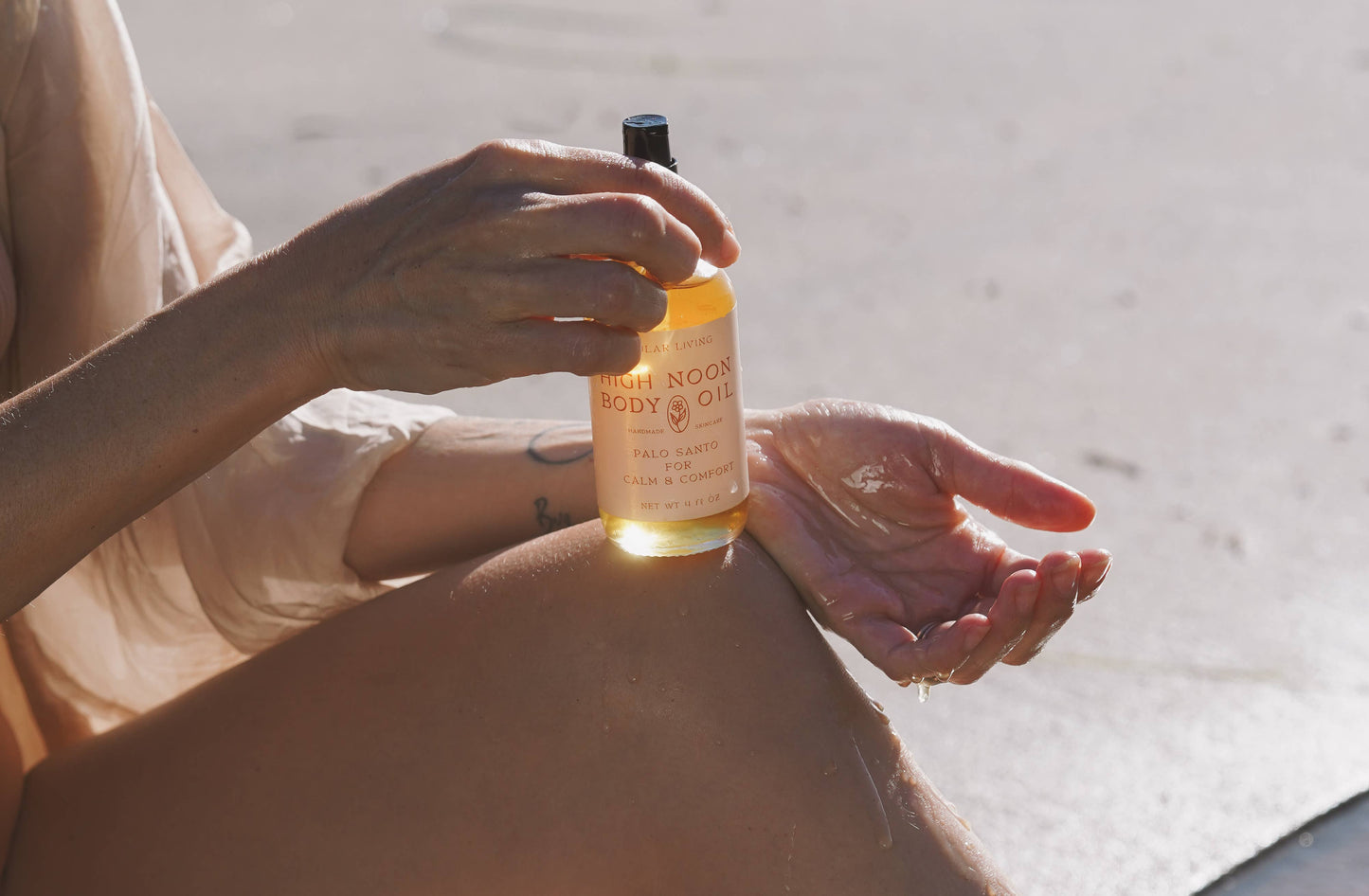 Circular Living High Noon Body Oil, Palo Santo