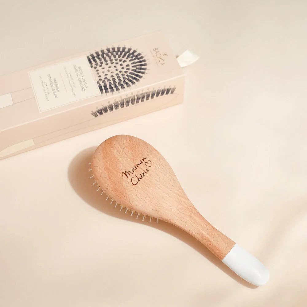 Bachca Gloss and Detangling Hair Brush: Large Brush