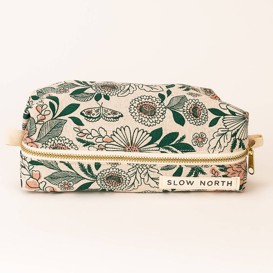 Slow North Travel Cosmetic Pouch: Hidden Falls