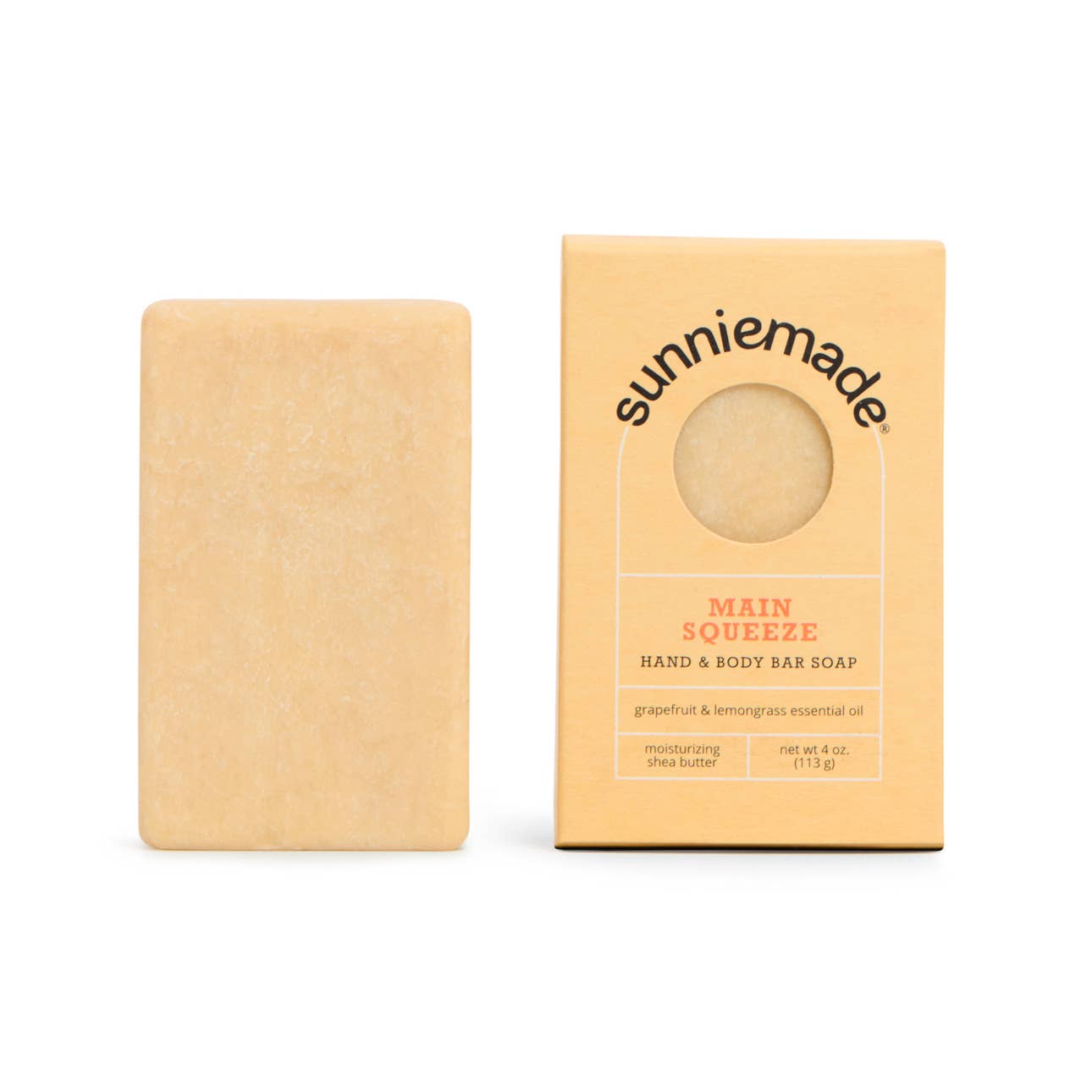 Sunniemade Main Squeeze Moisturizing Hand & Body Bar Soap