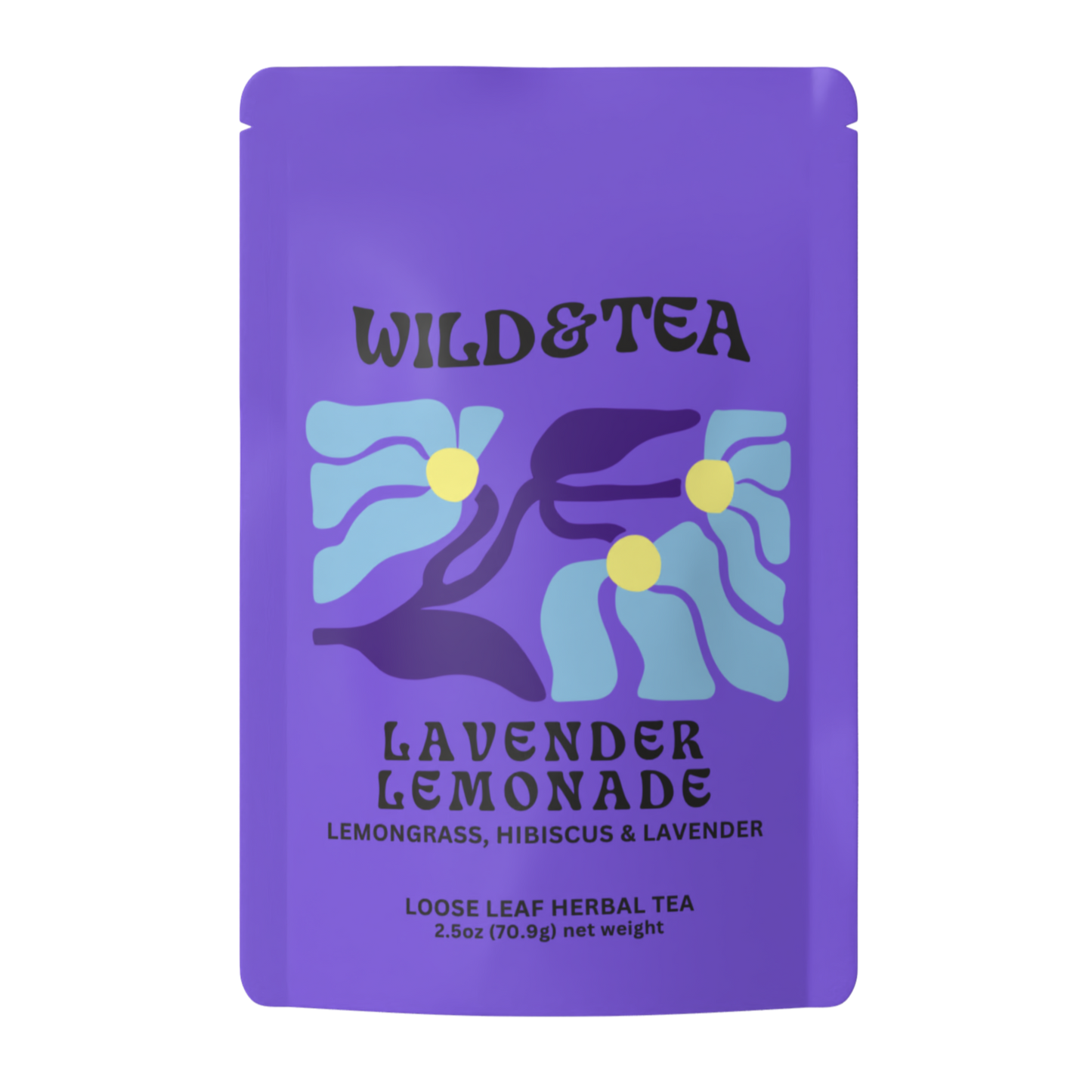 Wild & Tea Lavender Lemonade Herbal Tea: