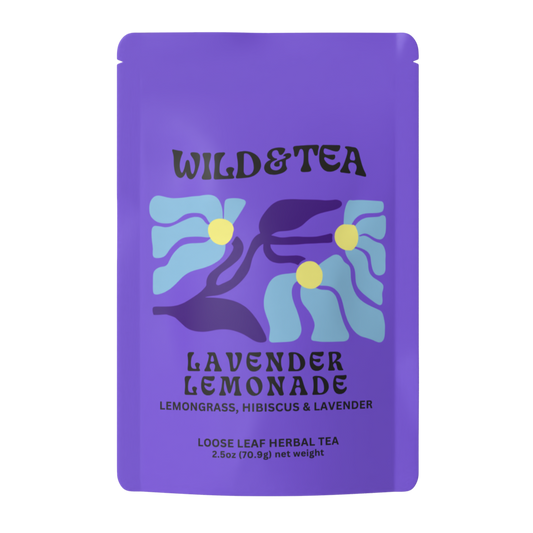 Wild & Tea Lavender Lemonade Herbal Tea: