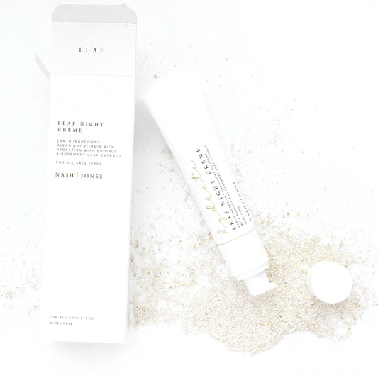 Nash + Jones Leaf Night Crème: Clean Ingredient Face :otion