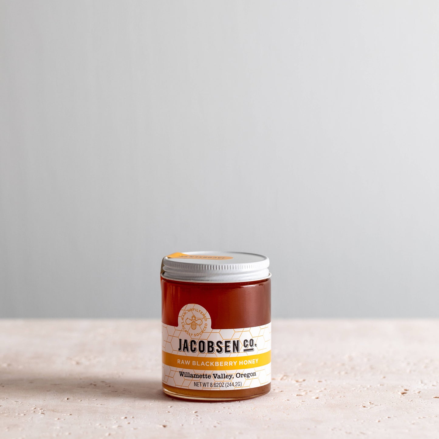 Jacobsen Co. Raw Blackberry Honey - Single Origin Honey