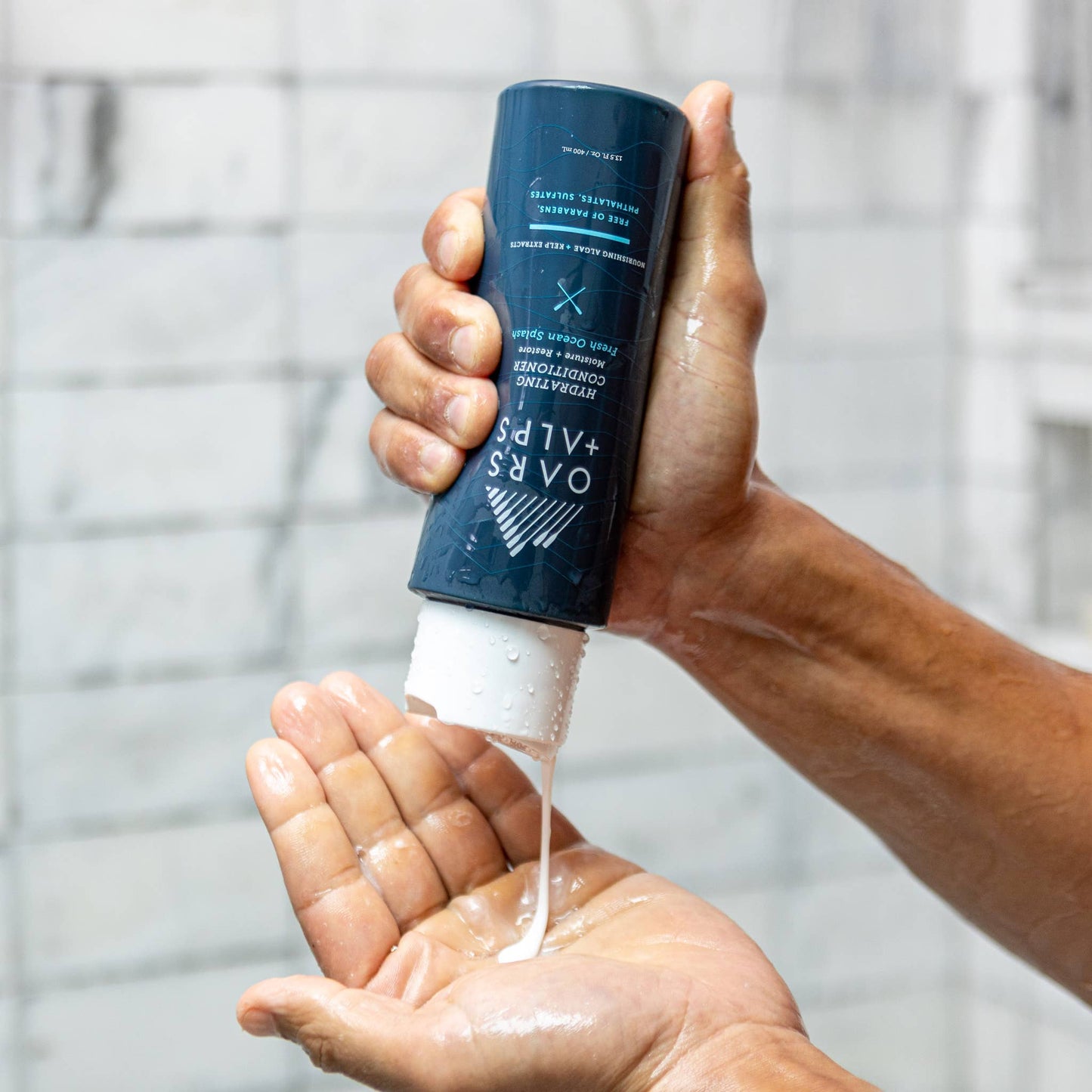 Oars + Alps Hydrating Men's Conditioner: Sulfate Free, Kelp + Algae