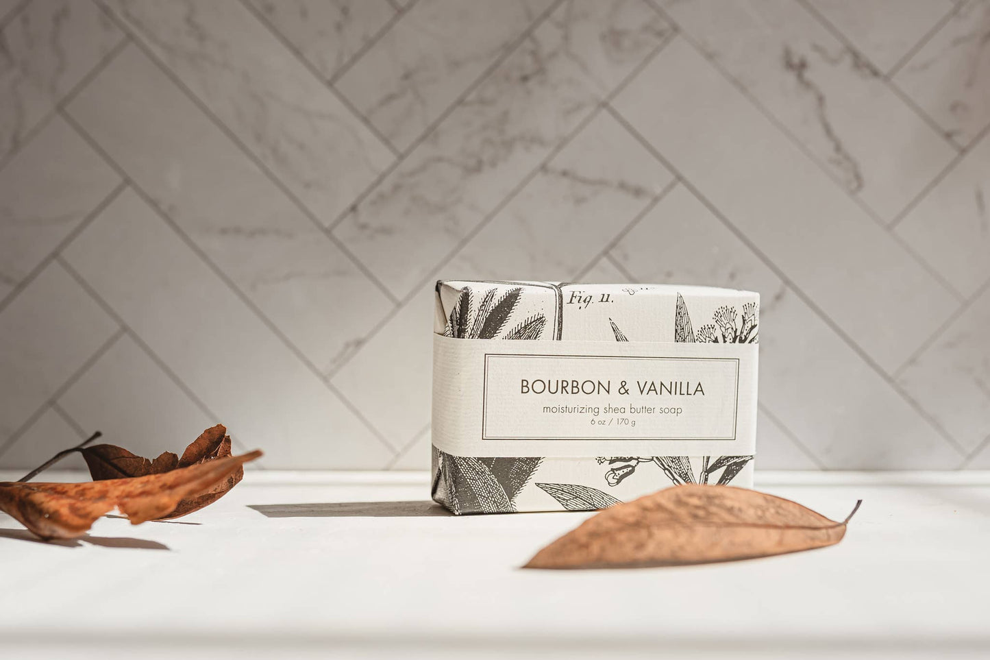 Formulary 55 Bourbon & Vanilla Shea Butter Soap - Bath Bar