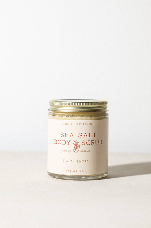 Circular Living Sea Salt Body Scrub, Palo Santo