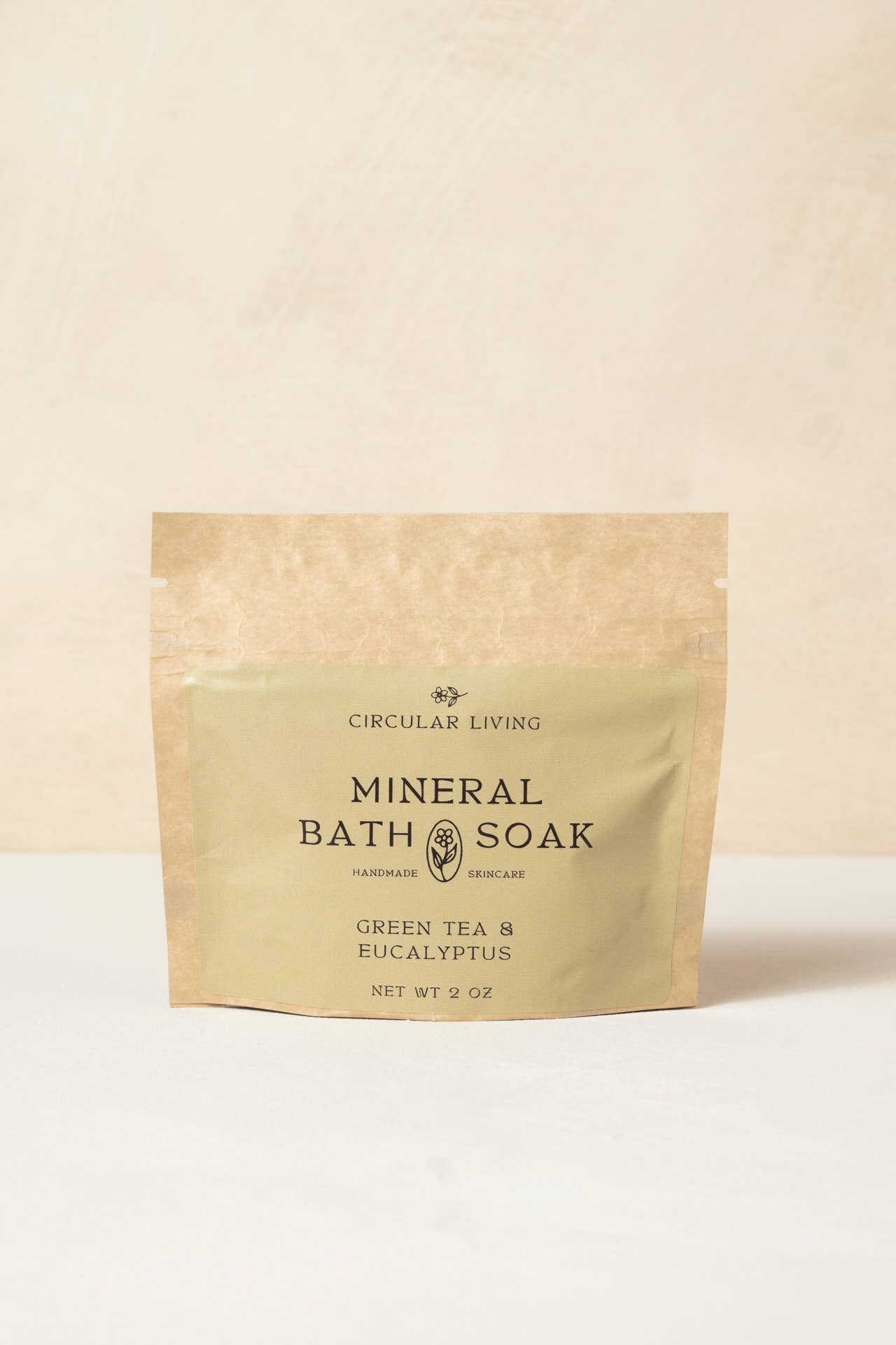 Circular Living Mineral Bath Soak Sachet, Green Tea & Eucalyptus