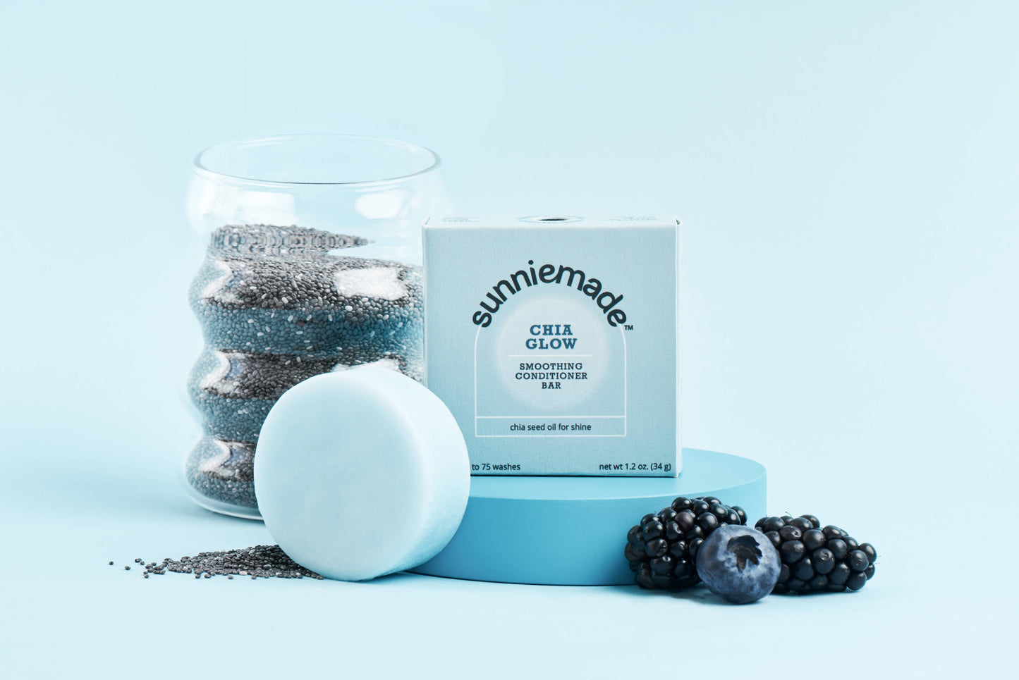 Sunniemade Chia Glow Smoothing Conditioner Bar