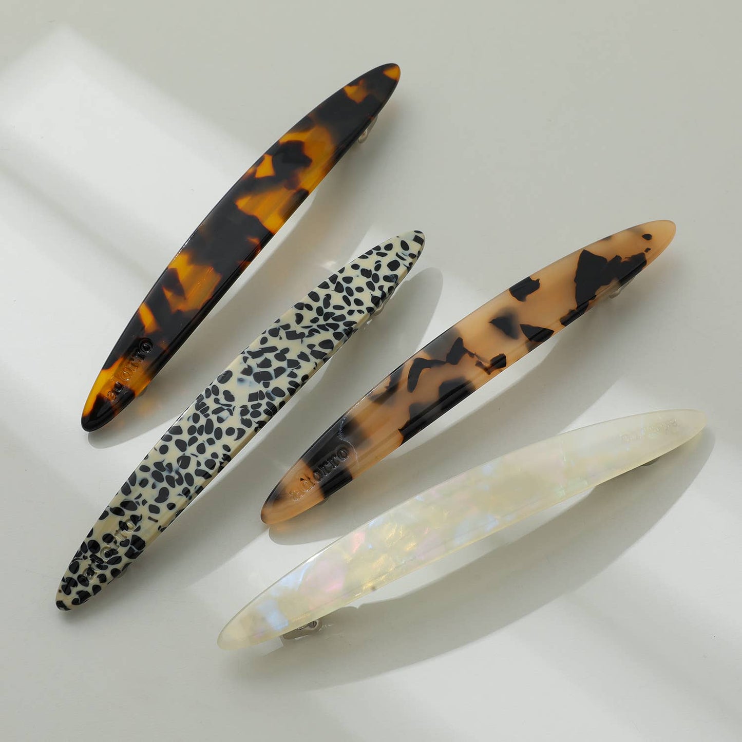 Adorro Aimee Core | Oblong Oval French Barrette Hair Clip