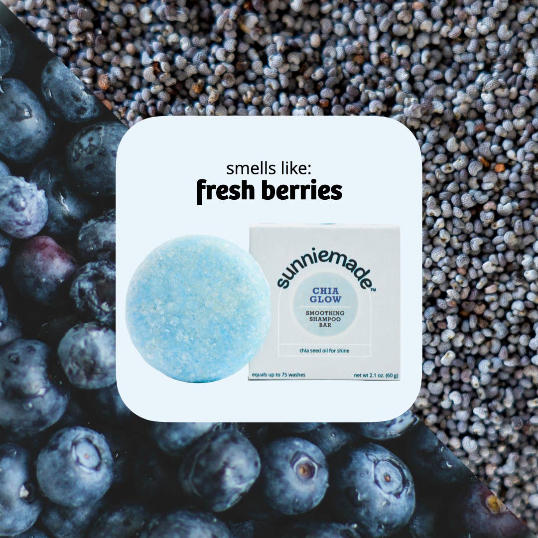 Sunniemade Chia Glow Smoothing Shampoo Bar
