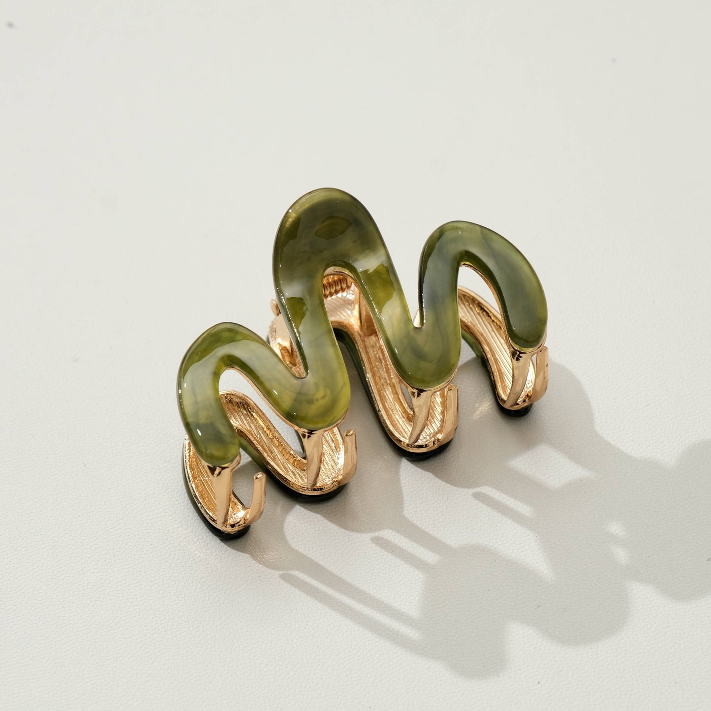Willow Mini Garden Squiggle Metal Claw Clip - Mini: Assorted