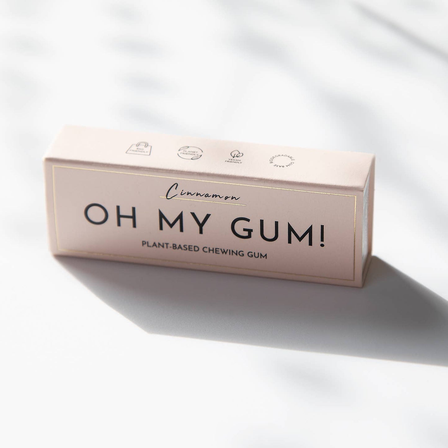 Cinnamon Chewing Gum - Plastic-free | Sugar-free | Plant-based