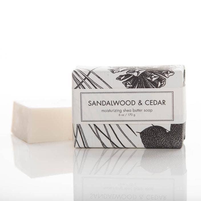 Formulary 55 Sandalwood & Cedar Shea Butter Soap - Bath Bar