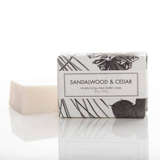 Formulary 55 Sandalwood & Cedar Shea Butter Soap - Bath Bar