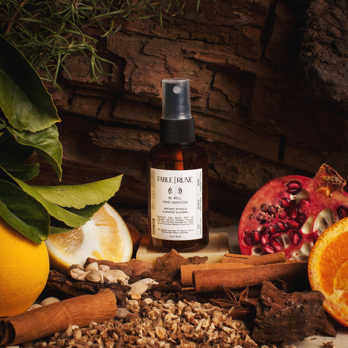 Fablerune Hand Sanitizing Mist - Be Well: 2oz