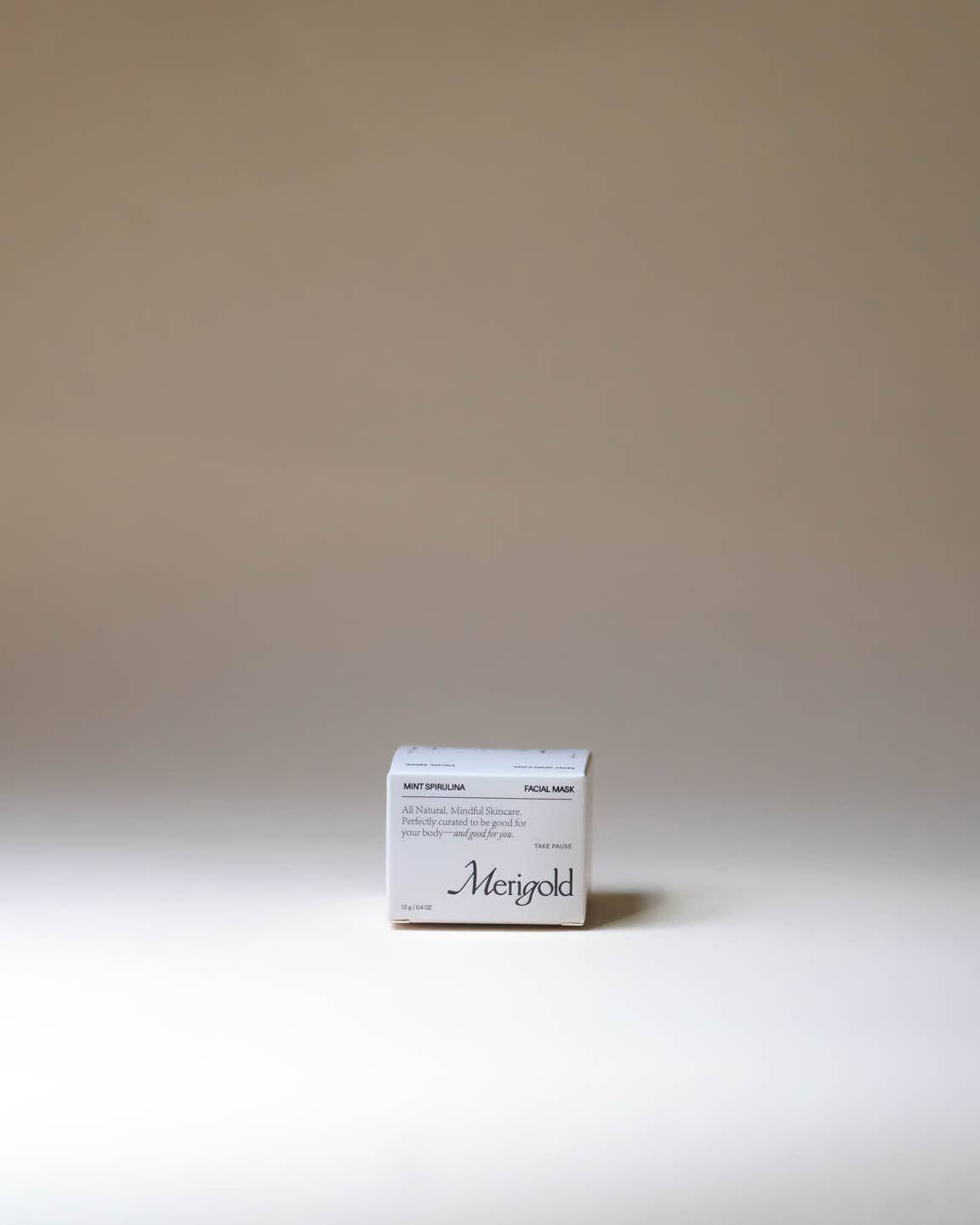 Merigold Mint Spirulina Mask