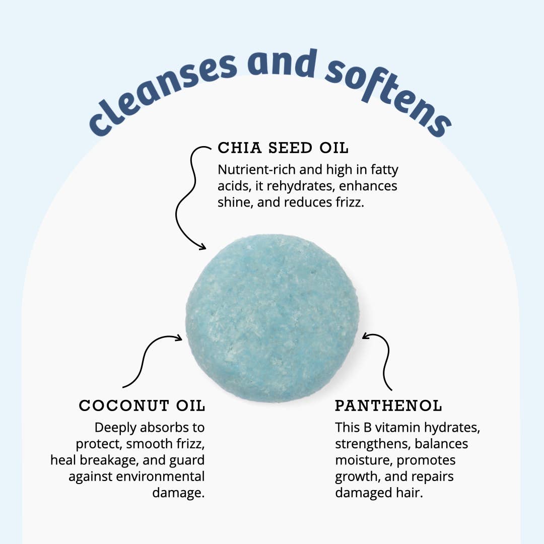 Sunniemade Chia Glow Smoothing Shampoo Bar