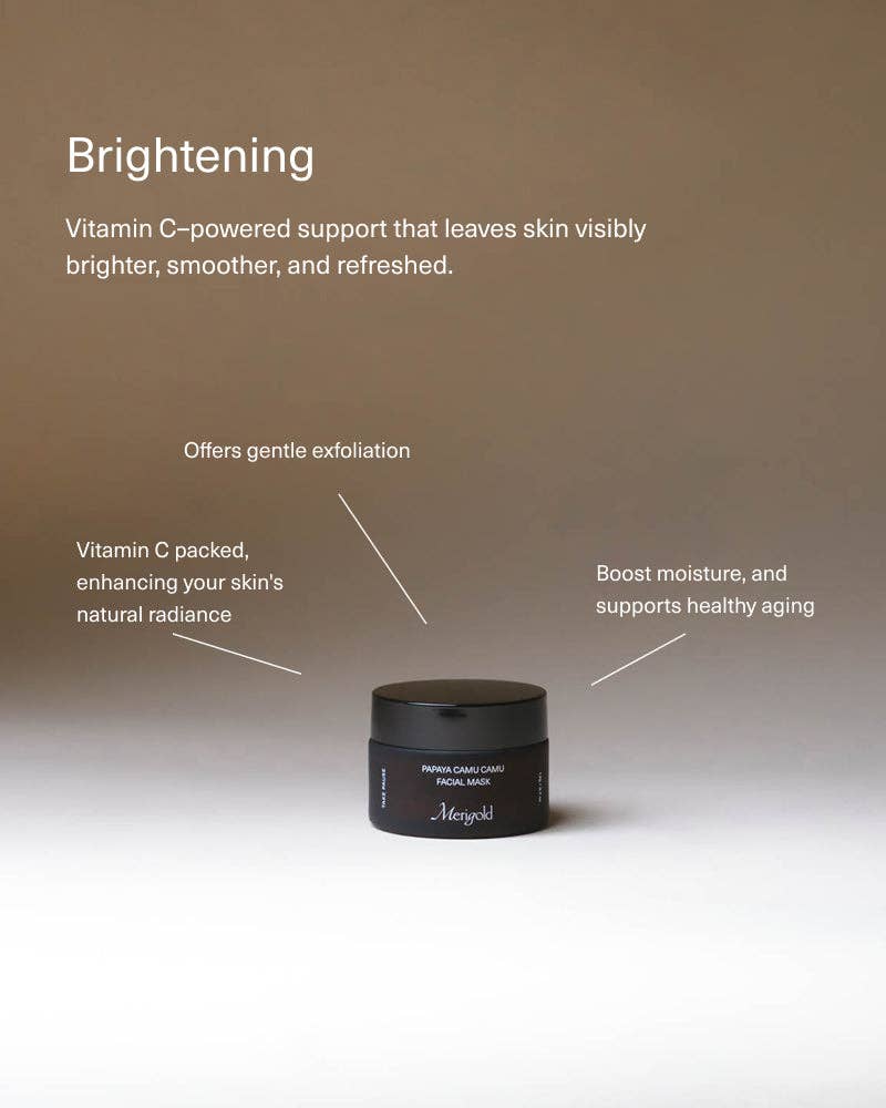 Merigold Papaya Camu Camu Mask