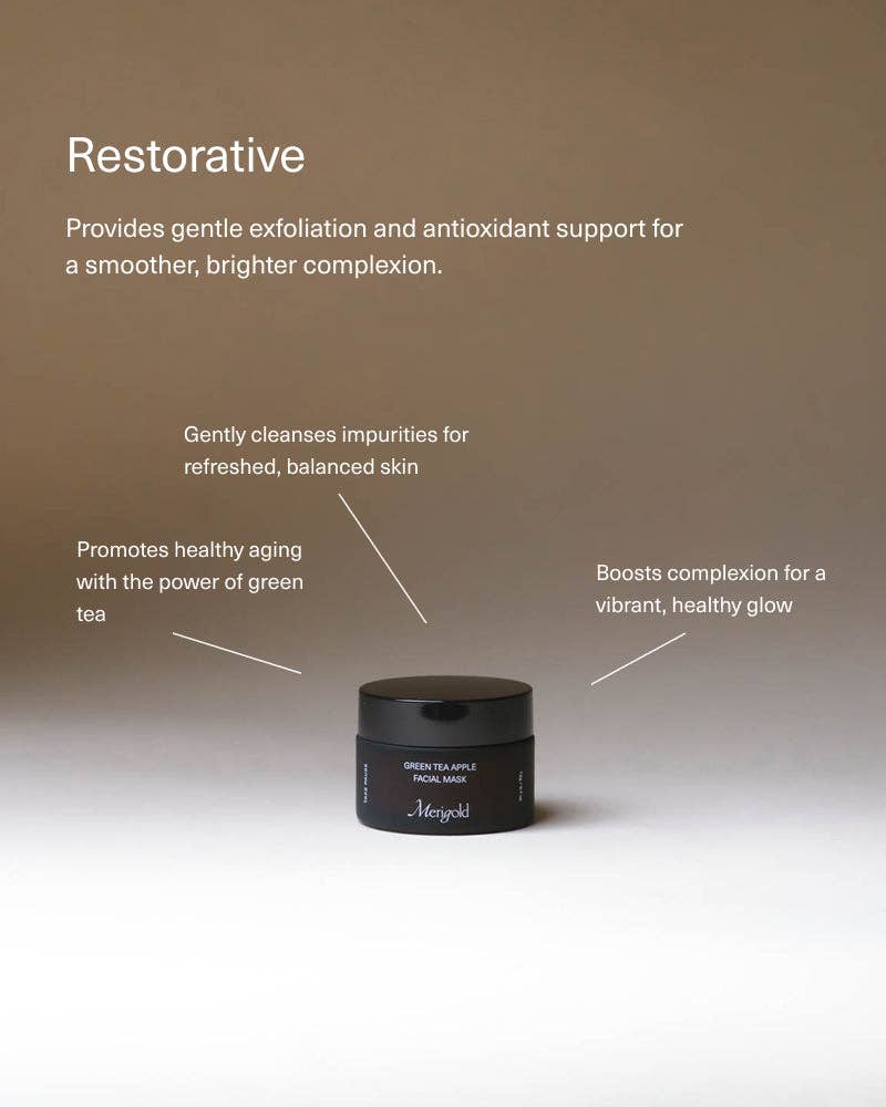 Merigold Green Tea Apple Mask