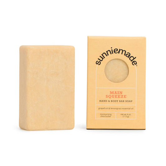 Sunniemade Main Squeeze Moisturizing Hand & Body Bar Soap