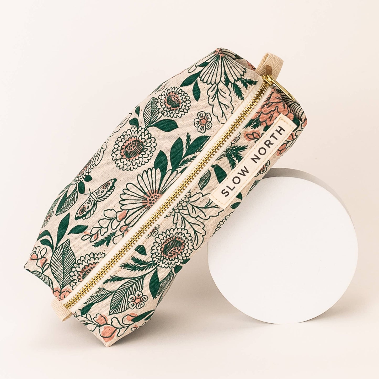 Slow North Travel Cosmetic Pouch: Hidden Falls