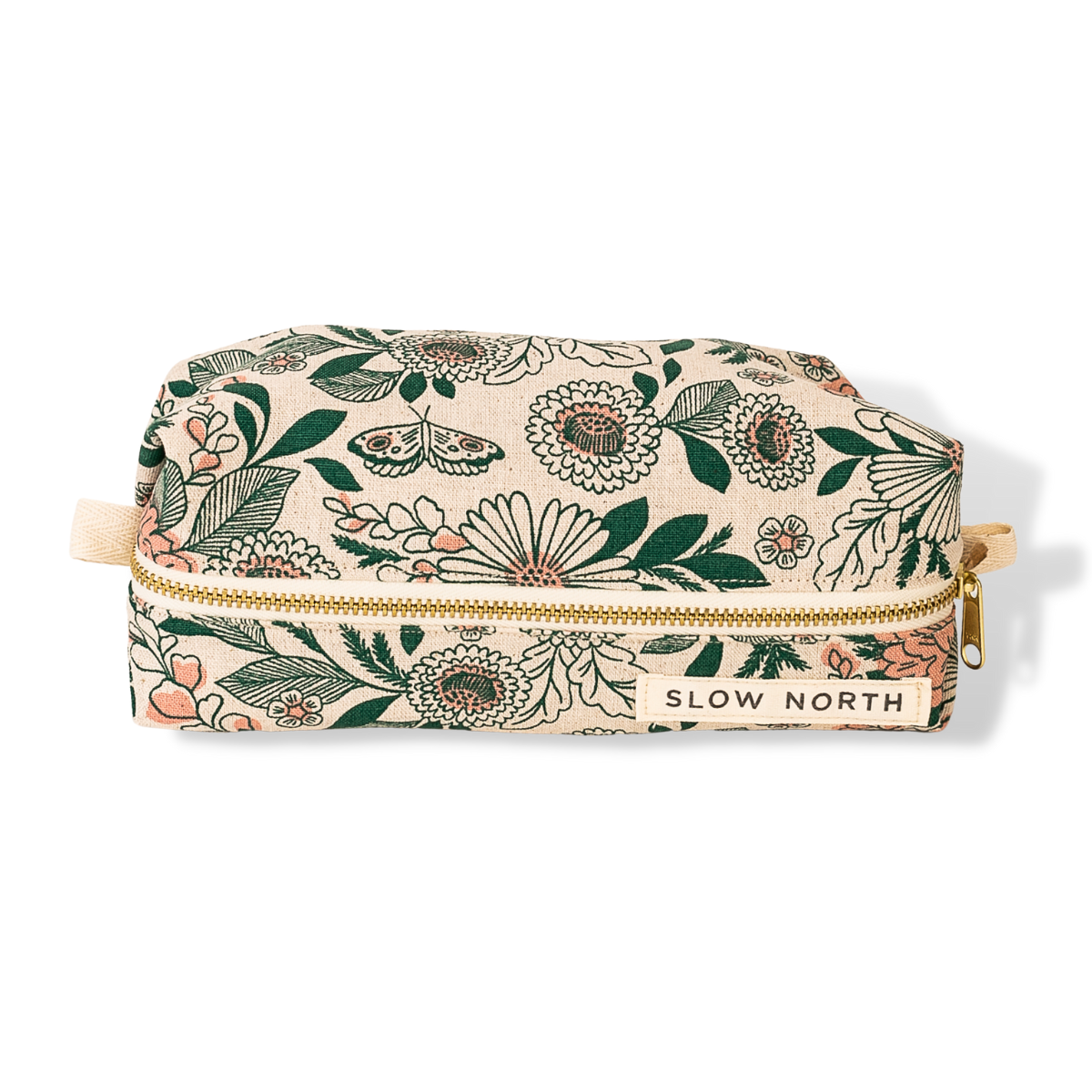 Slow North Travel Cosmetic Pouch: Hidden Falls
