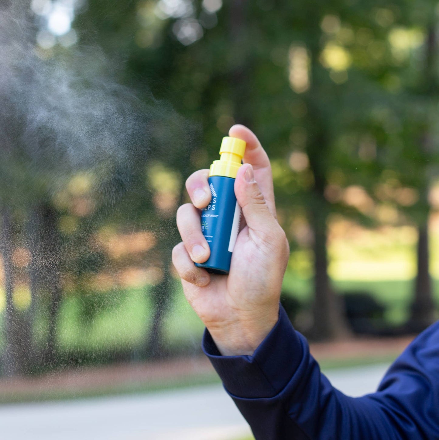 Oars + Alps Men's Face + Scalp Mist Lightweight Sunscreen with SPF 35