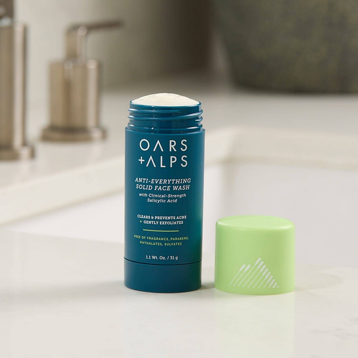 Oars + Alps Anti-Everything Men's Solid Face Wash Stick